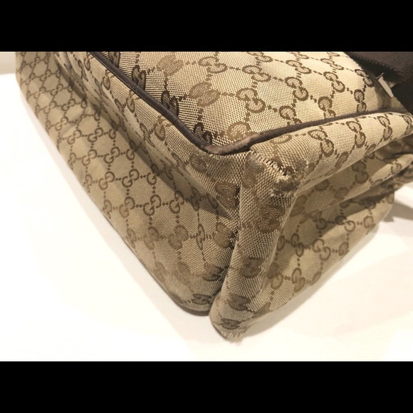 Gucci GG diaper bag- canvas - Picture 4 of 8
